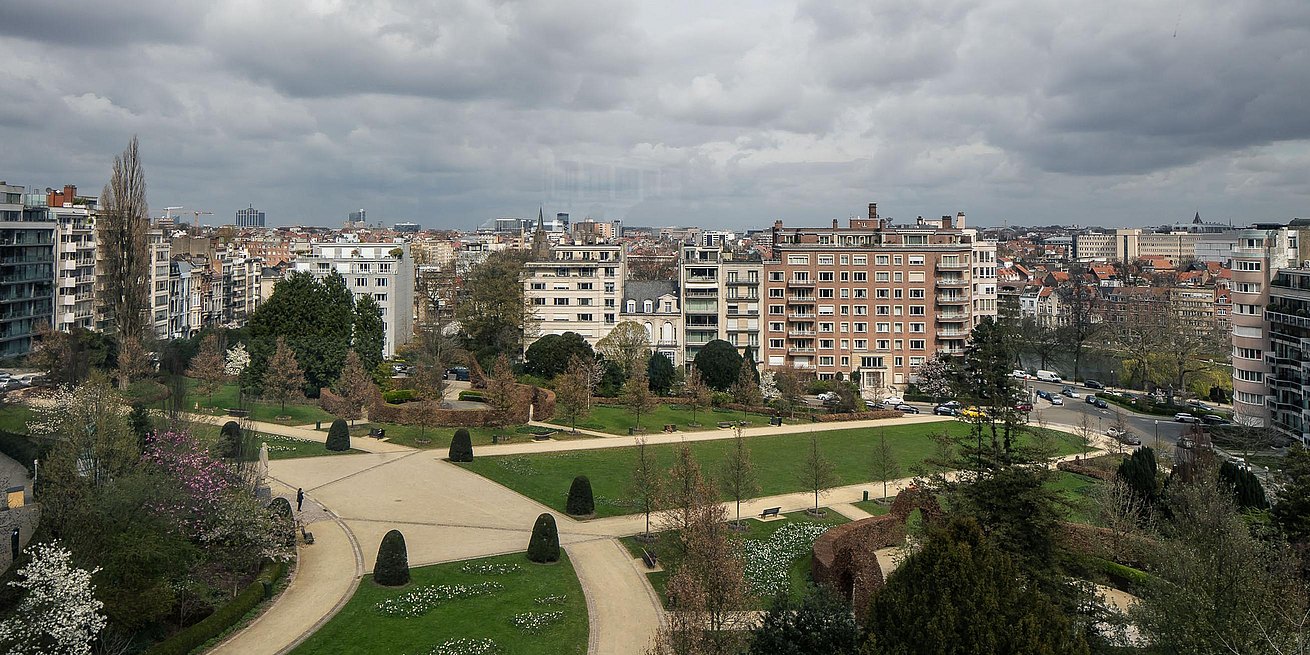 Les habitants profitent d’une vue panoramique sur Bruxelles