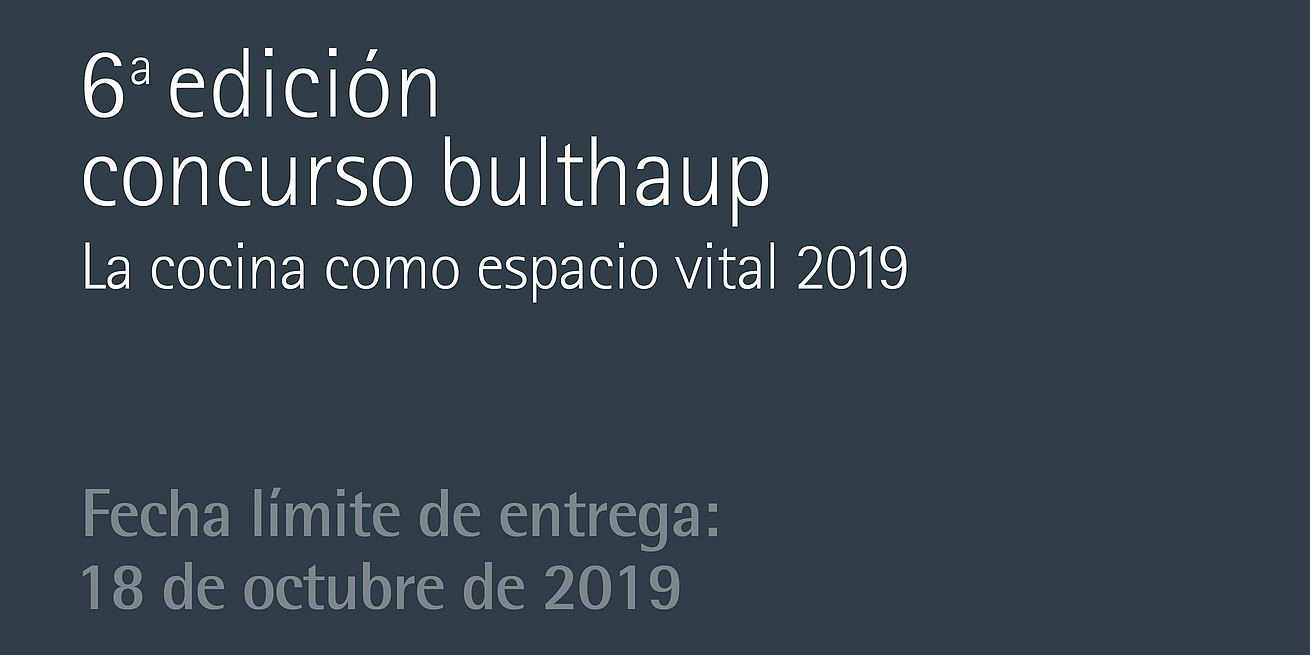 concurso bulthaup 2019