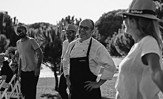 Es el tercer año consecutivo que contamos con el chef Jordi Vilà para nuestro evento anual en La Ricarda.